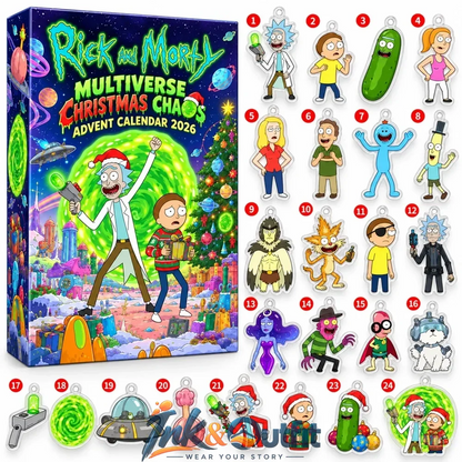 Rick and Morty Multiverse Christmas Chaos Advent Calendar 2026
