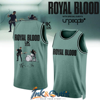 Royal Blood UK Tour 2026 Basketball Jersey