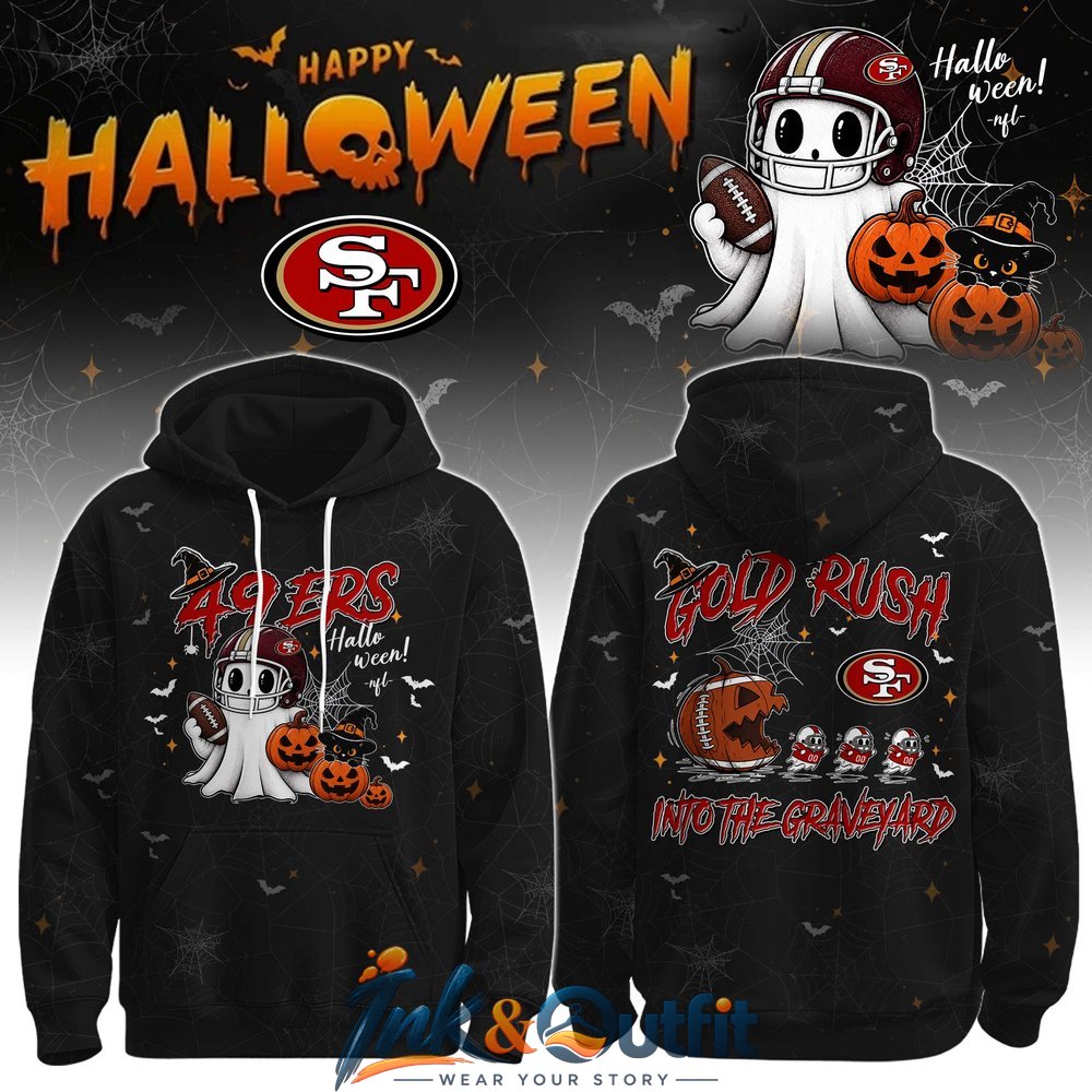 San Francisco 49ers Halloween Hoodie