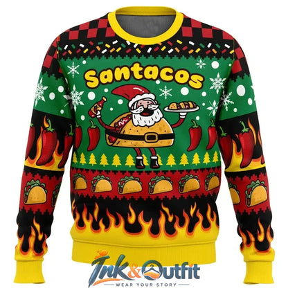 Santacos Ugly Christmas Sweater