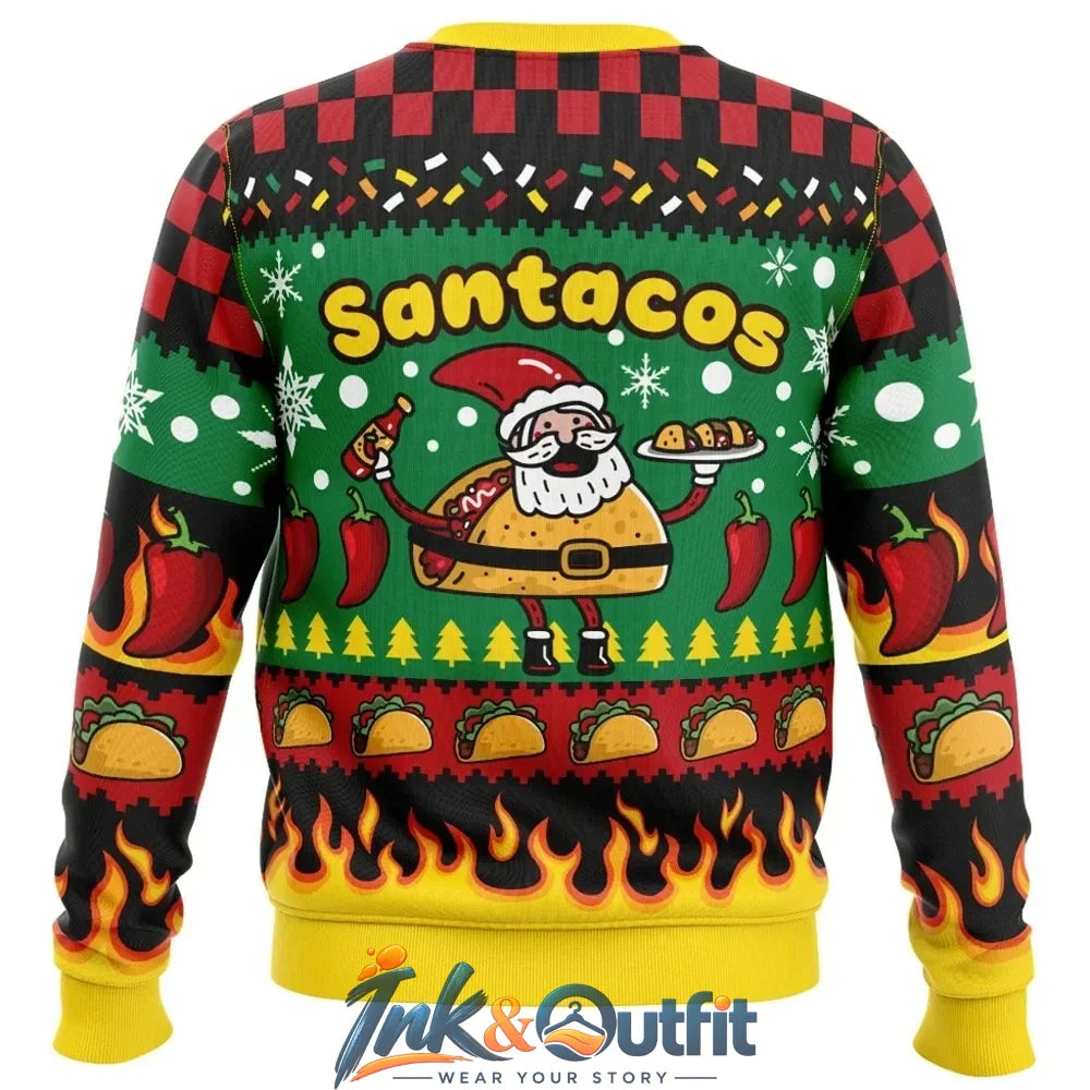 Santacos Ugly Christmas Sweater