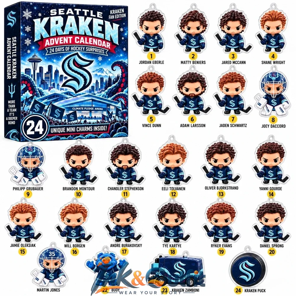 Seattle Kraken Christmas 2026 Limited Edition Advent Calendar