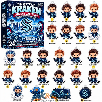 Seattle Kraken Christmas 2026 Limited Edition Advent Calendar