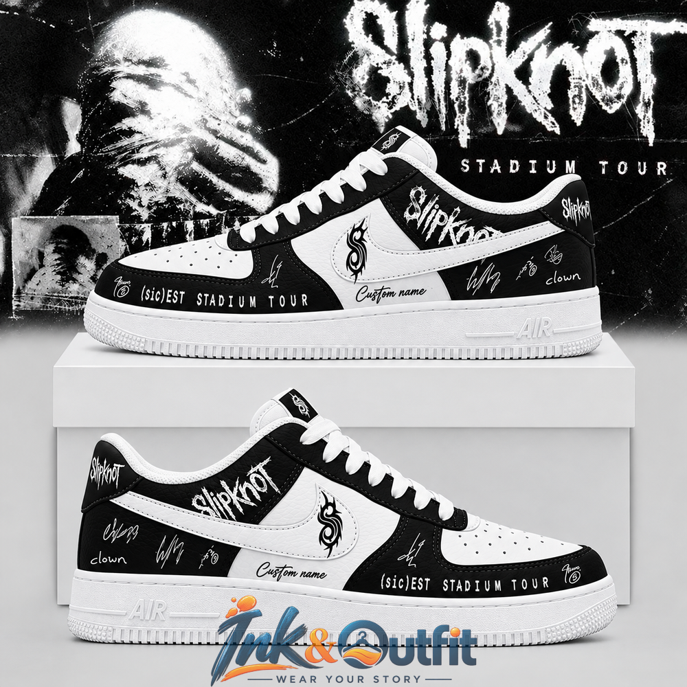 Slipknot (sic)est Stadium Tour Limited Edition AF1 Sneakers