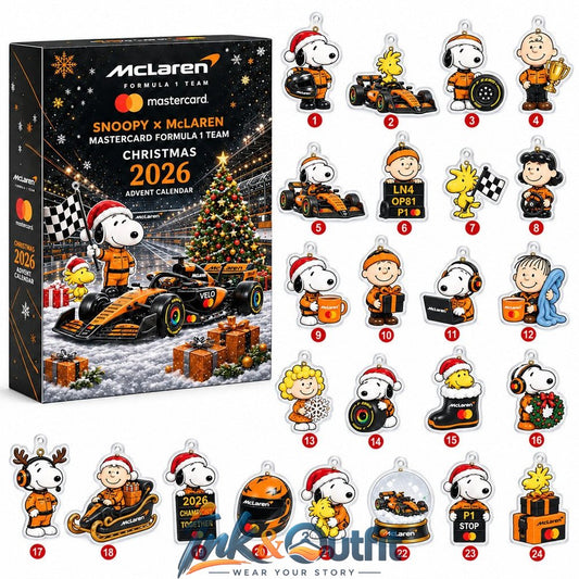 Snoopy McLaren F1 Advent Calendar 2Christmas 2026