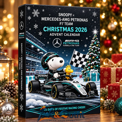 Snoopy  Mercedes AMG Petronas Christmas 2026