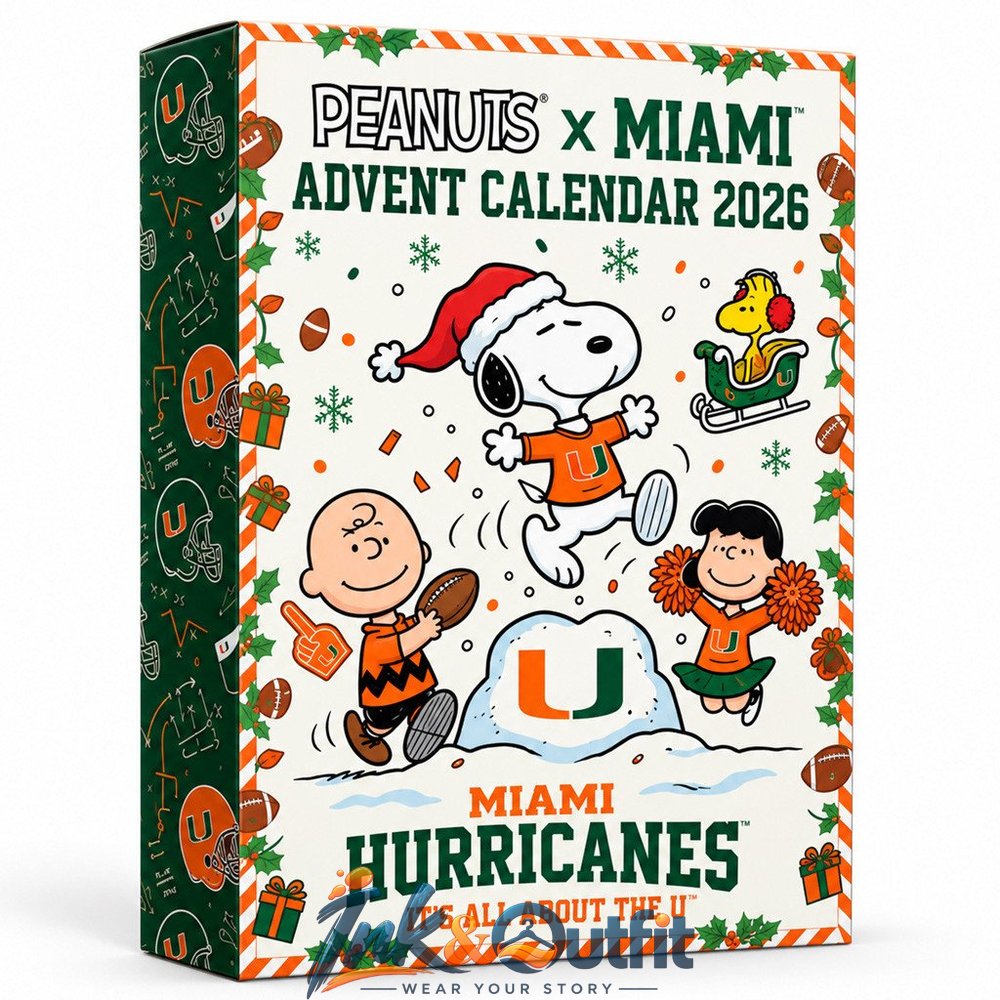 Snoopy Miami Hurricanes Christmas 2026