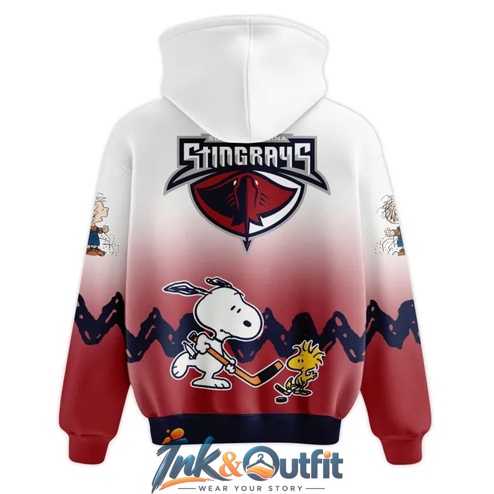 South Carolina Stingrays x Peanuts Snoopy 2026 Special Hoodie