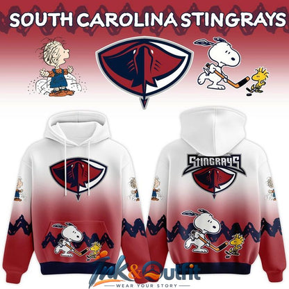 South Carolina Stingrays x Peanuts Snoopy 2026 Special Hoodie