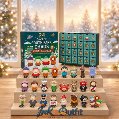South Park Advent Calendar 2026 24 Days Collectible Character Ornaments Christmas Gift
