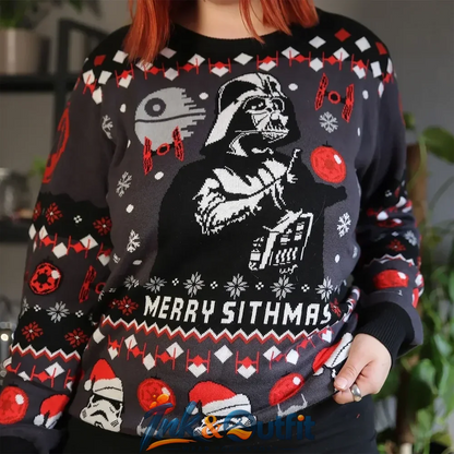 Star Wars Darth Vader Merry Sithmas Ugly Sweater