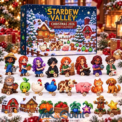 Stardew Valley Advent Calendar 2026 Snowy Farm Box