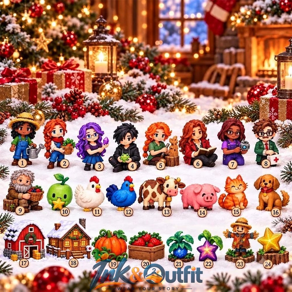 Stardew Valley Advent Calendar 2026 Snowy Farm Box