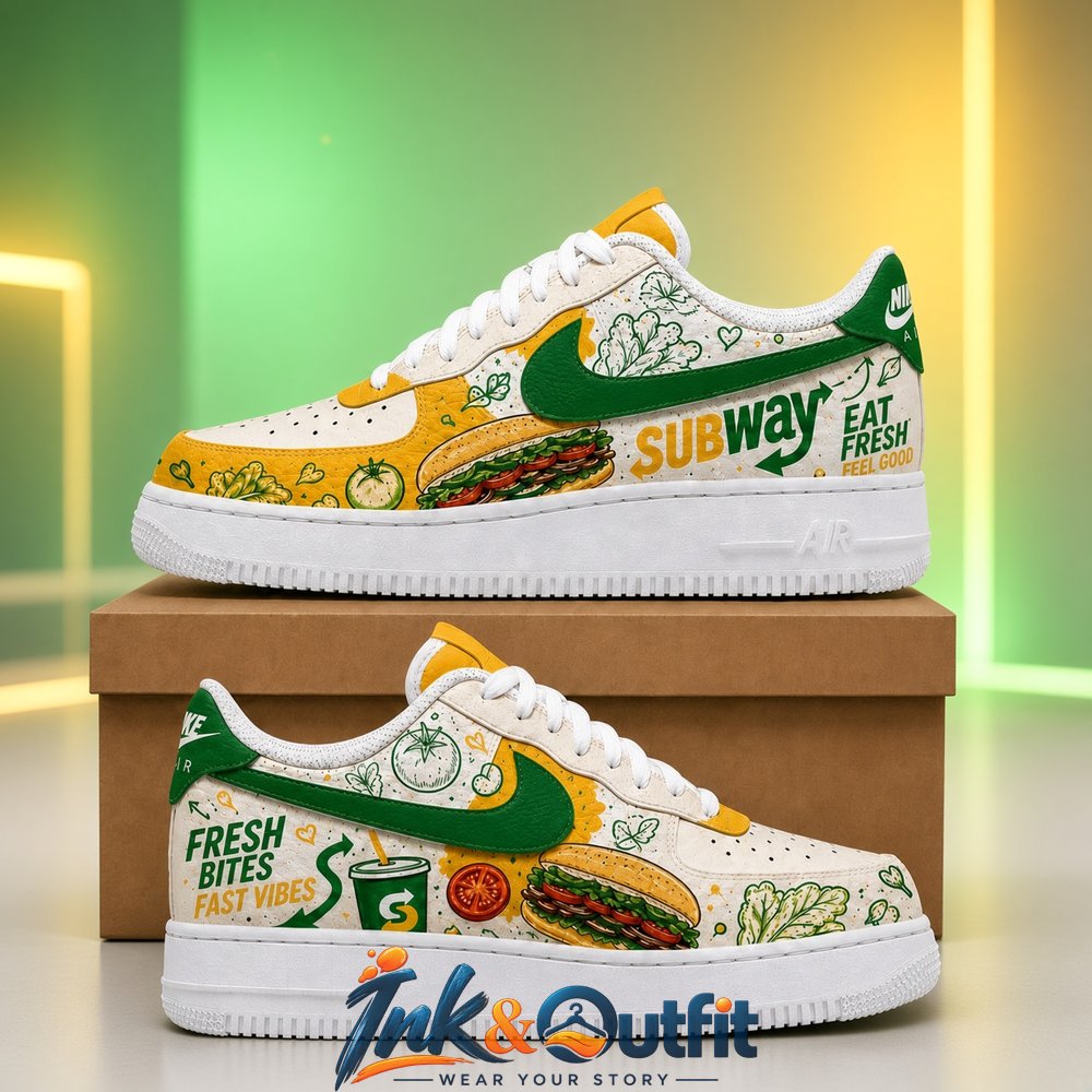 Subway Eat Fresh Feel Good Sneakers