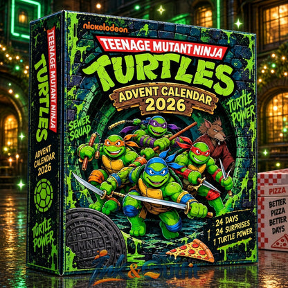 Teenage Mutant Ninja Turtles Advent Calendar 2026 24 Days Acrylic Ornaments Christmas Gift