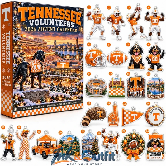 Tennessee Volunteers Advent Calendar 2026 Football Collectibles