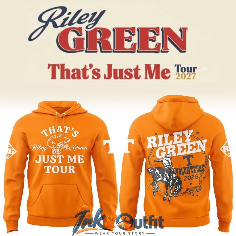 Tennessee Volunteers Riley Green Thats Just Me Tour Hoodie