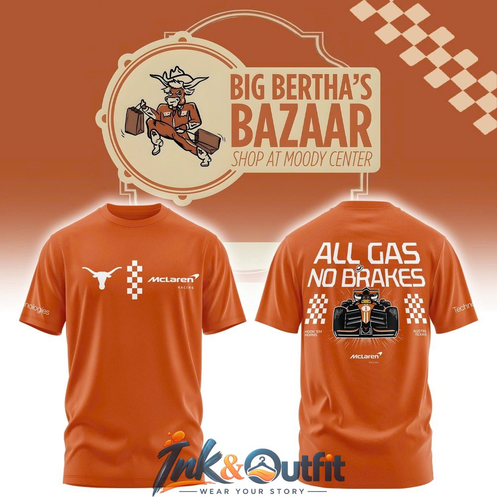 Texas Longhorns McLaren Finish Line T Shirt