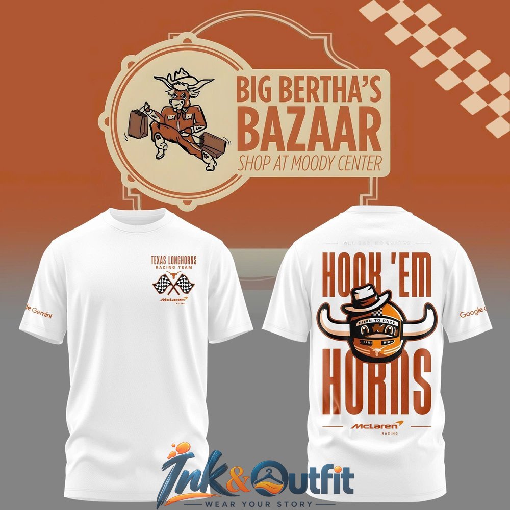 Texas Longhorns McLaren Hook Em Horns T Shirt
