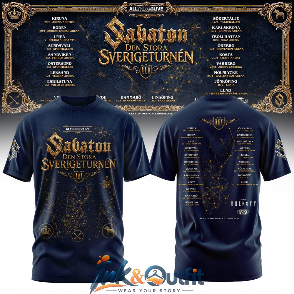 The Grand Swedish Arena Tour 2027 Edition TShirt