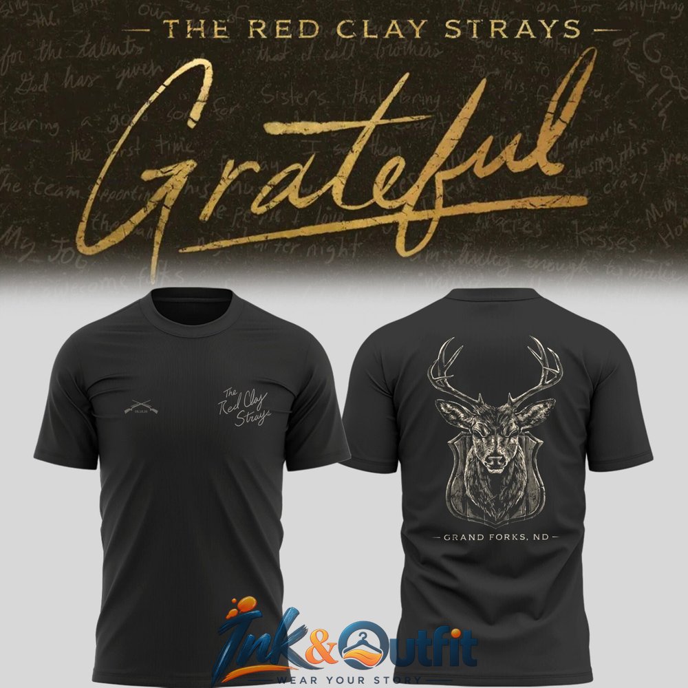 The Red Clay Strays Grateful Tour T Shirt