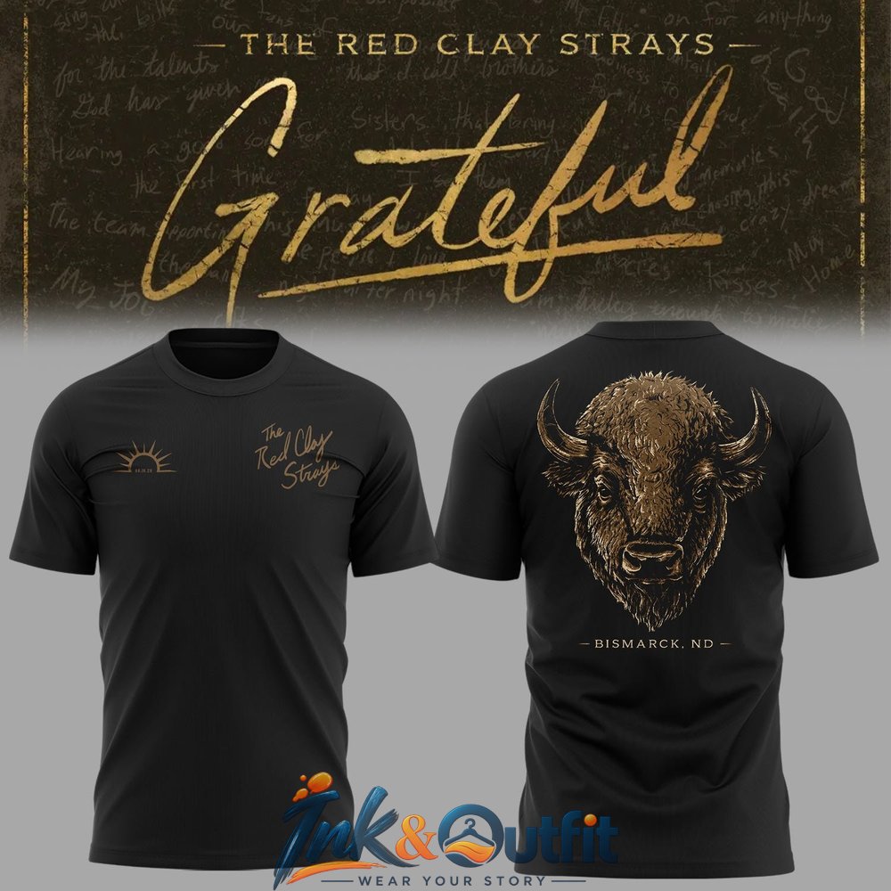 The Red Clay Strays Grateful Tour T Shirt