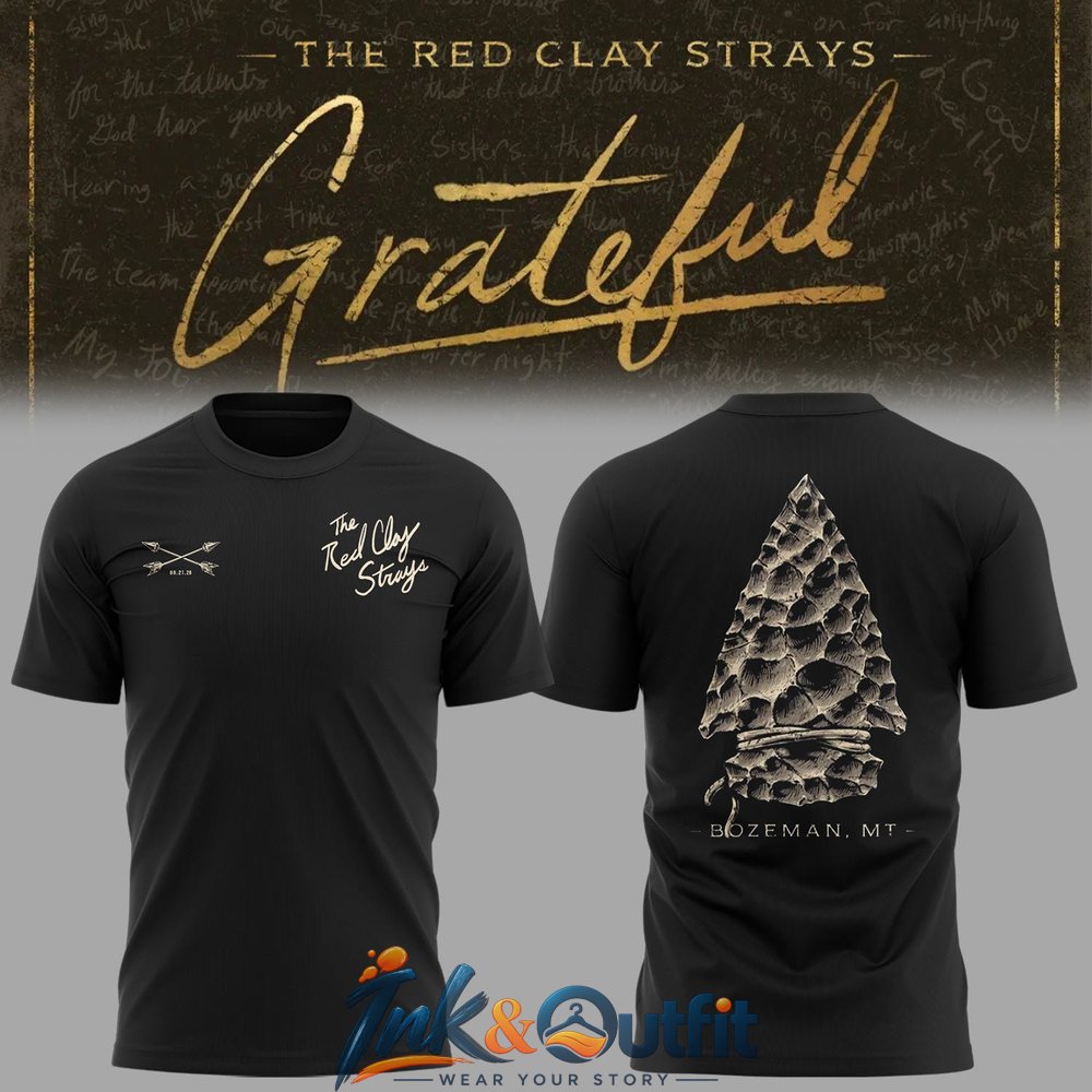 The Red Clay Strays Grateful Tour T Shirt