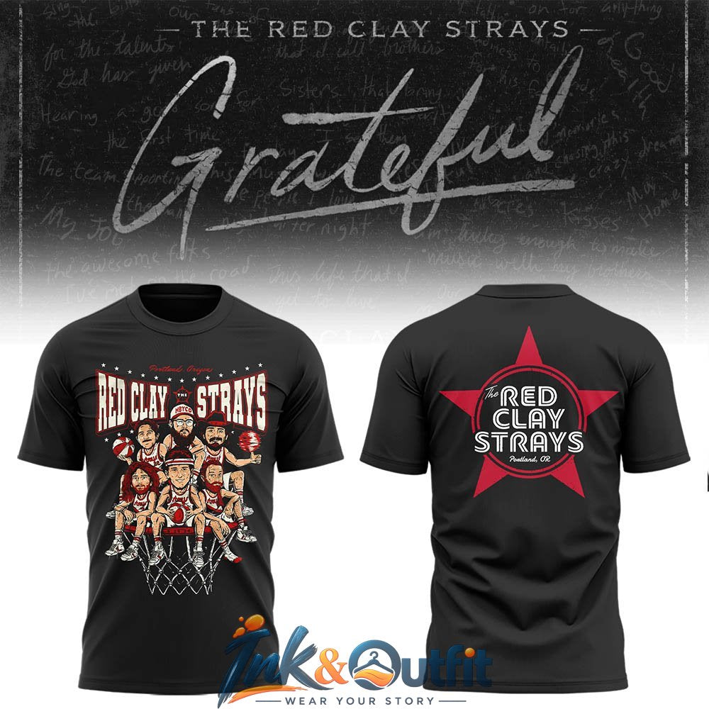 The Red Clay Strays Grateful Tour T Shirt