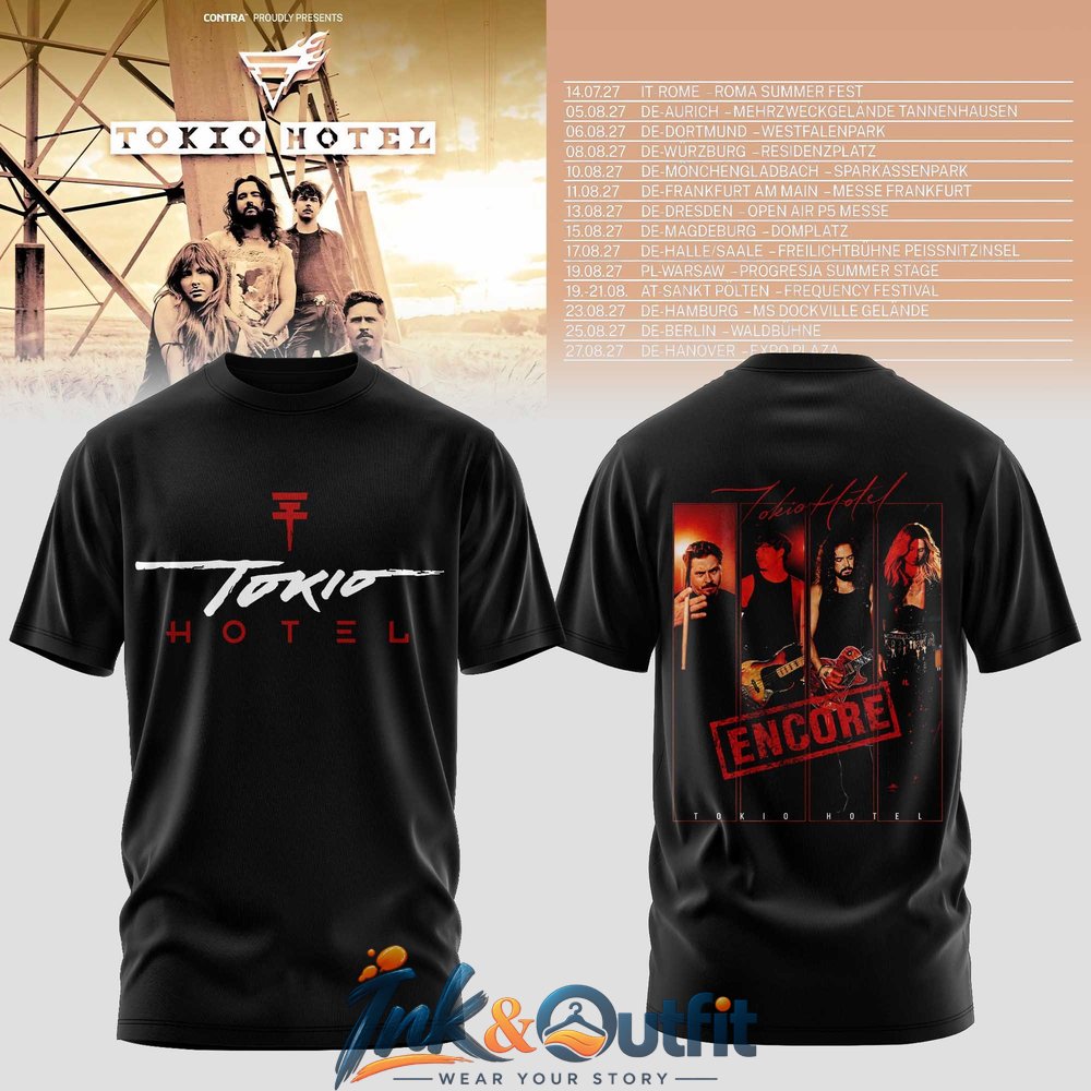 Tokio Hotel - Summer encore tour 2027 TShirt