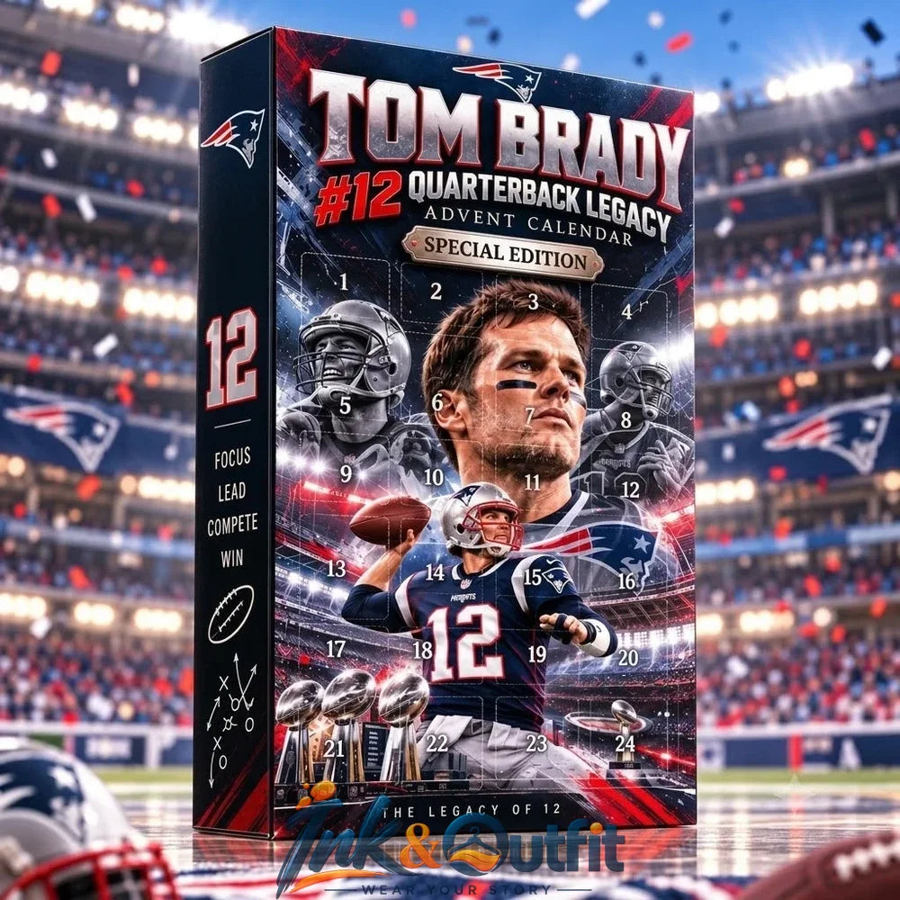 Tom Brady Number 12 Legacy Advent Calendar Patriots Collectibles