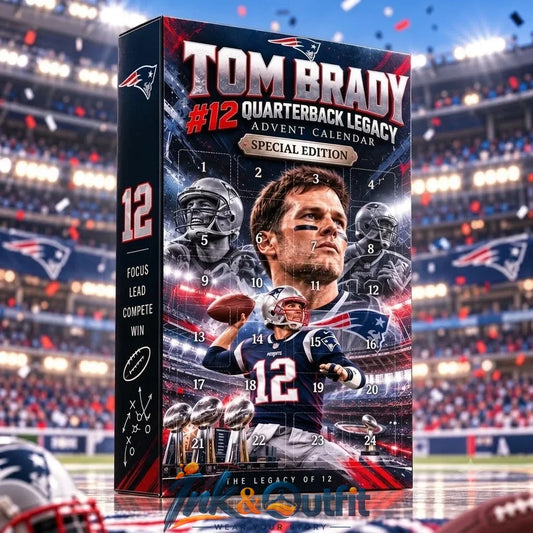 Tom Brady Number 12 Legacy Advent Calendar Patriots Collectibles