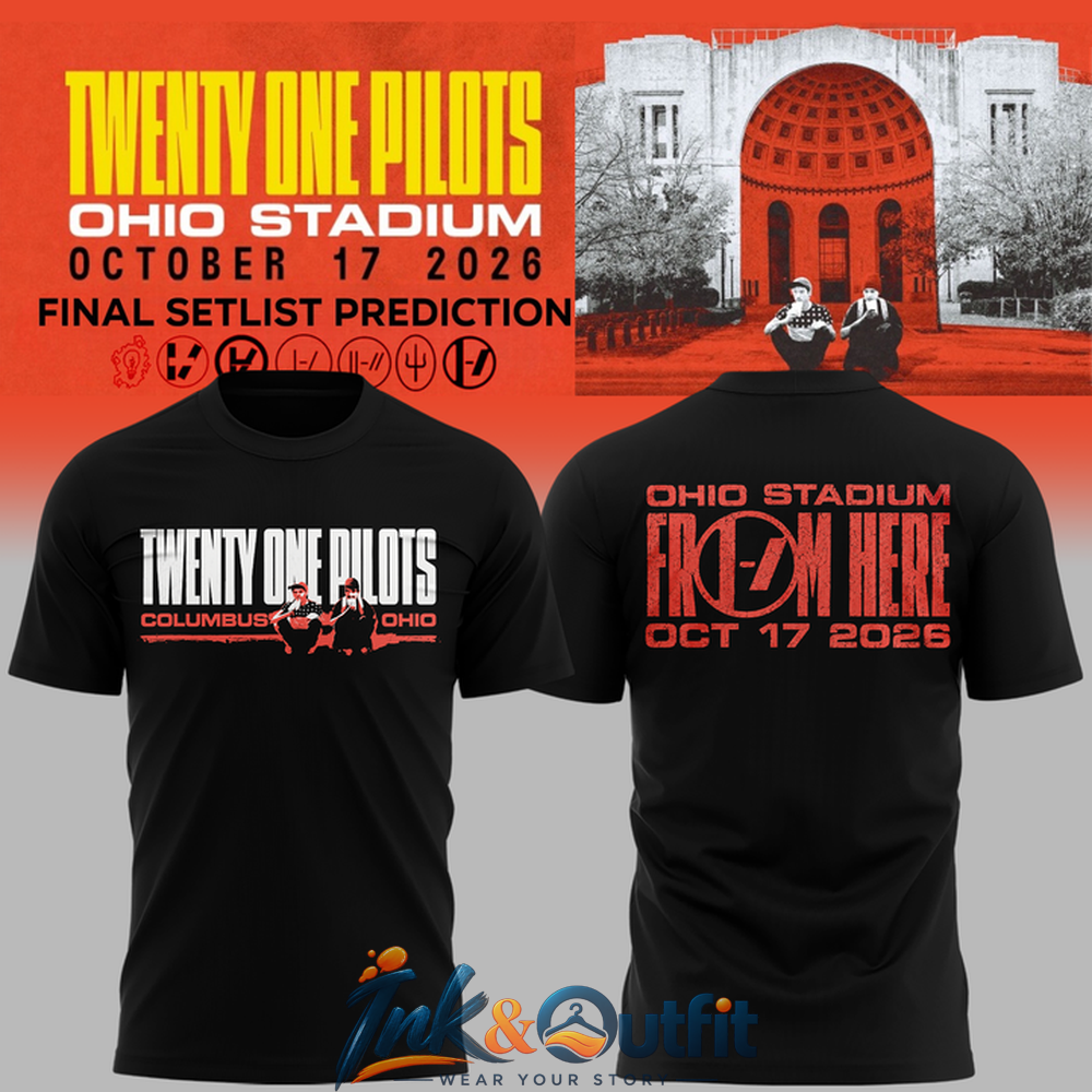 Twenty One Pilots Ohio Stadium 2026 Shirt