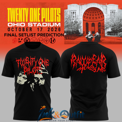 Twenty One Pilots Ohio Stadium T Shirt