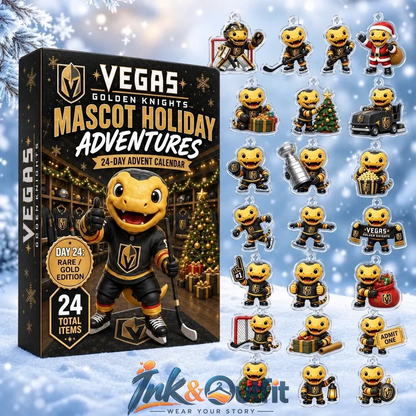 Vegas Golden Knights Mascot Advent Calendar Holiday Collectibles