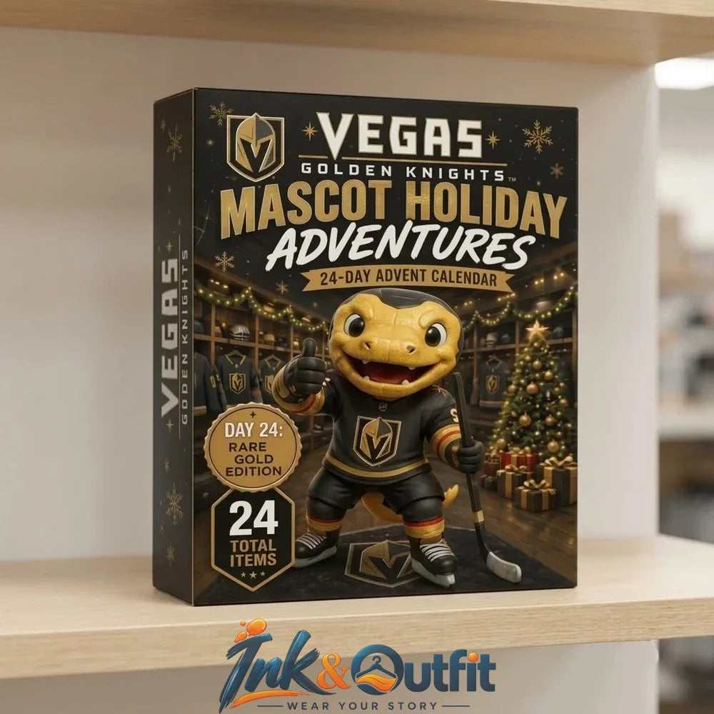 Vegas Golden Knights Mascot Advent Calendar Holiday Collectibles