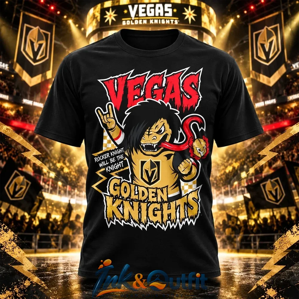 Vegas Golden Knights When We Were Emo Night 2026 Graphic Shirt