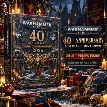 Warhammer 40000 40th Anniversary Christmas 2026 Advent Calendar