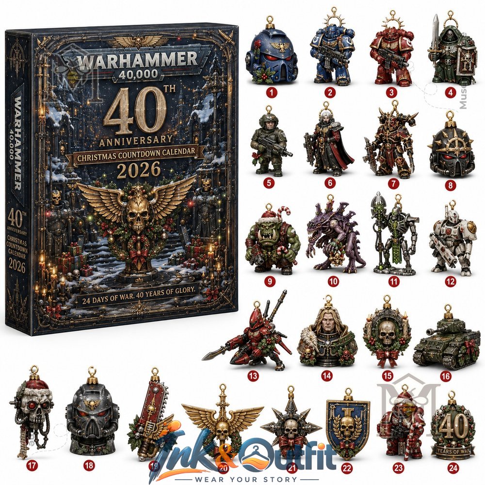 Warhammer 40000 40th Anniversary Christmas 2026 Advent Calendar