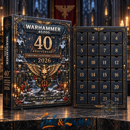 Warhammer 40000 40th Anniversary Christmas 2026 Advent Calendar