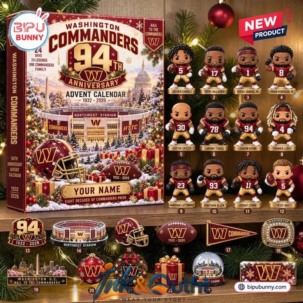 Washington Commanders 94th Anniversary Advent Calendar