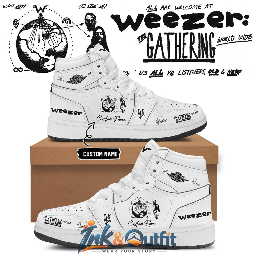 Weezer THE GATHERING WORLD WIDE Custom AJ1