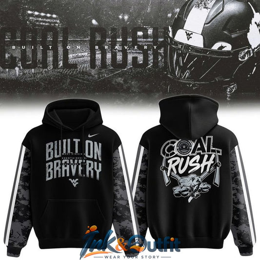 West Virginia Mountaineers Coal Rush Bravery Hoodie
