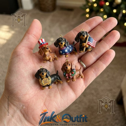 Wiener Dog Dachshund America 250th Anniversary 2026 Advent
