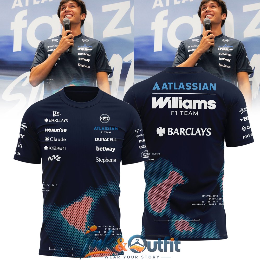 Williams Racing F1 Team Singapore T Shirt