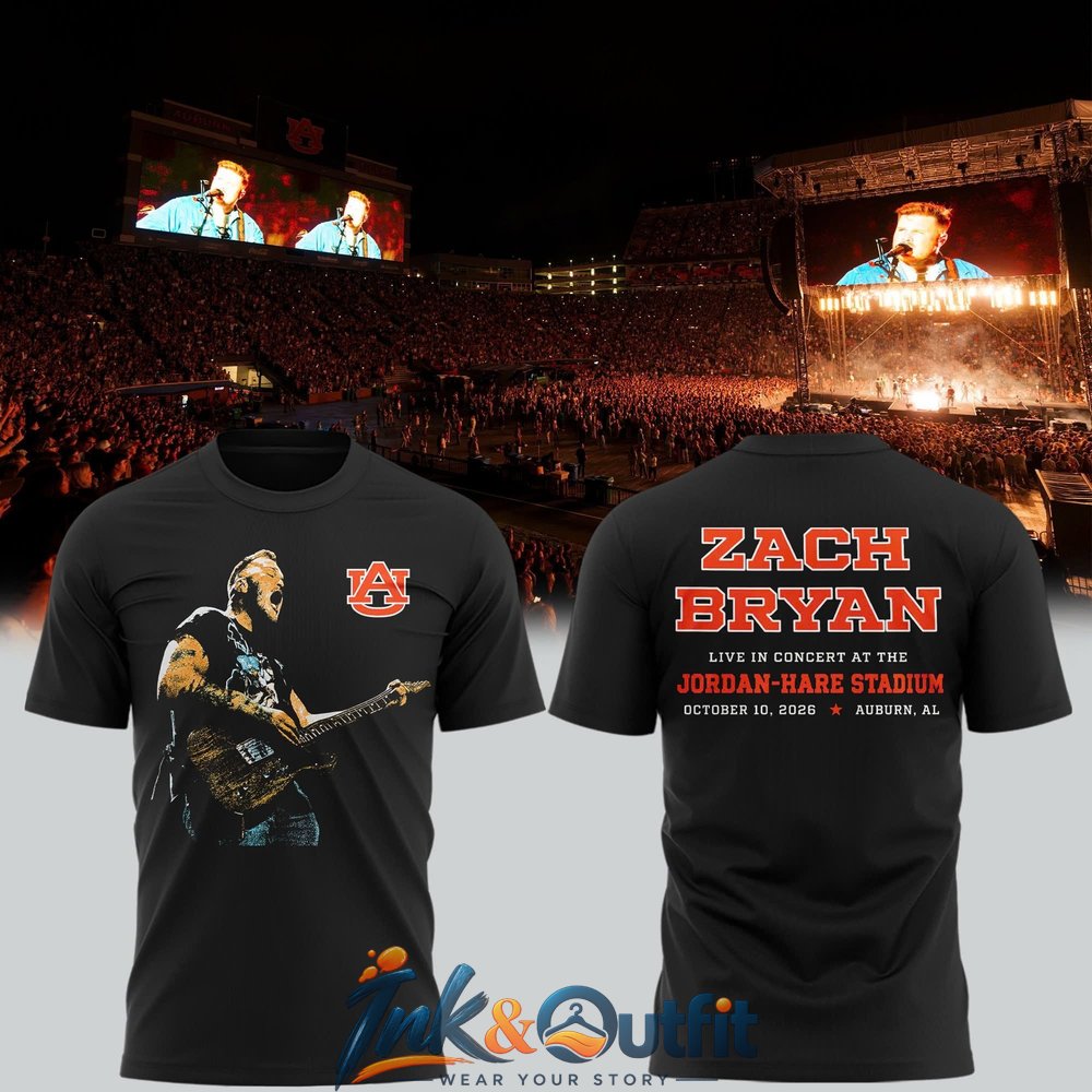 Zach Bryan Auburn Tigers Special 2026  T-Shirt